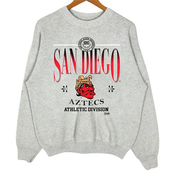 Vintage San Diego State Aztecs Sweatshirt, Retro SDSU Aztecs Men Women Shirt Tee - Picture 1 of 2